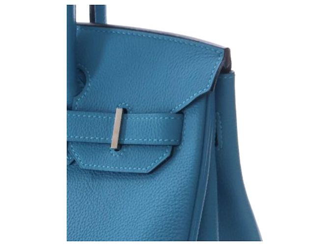 Hermès Blue Togo Birkin Retourne 30 - vista 12