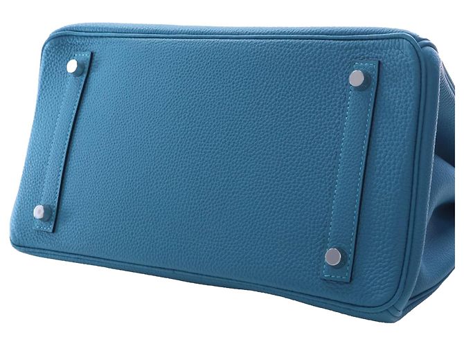 Hermès Blue Togo Birkin Retourne 30 - vista 8