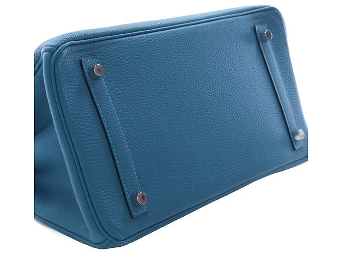 Hermès Blue Togo Birkin Retourne 30 - vista 9