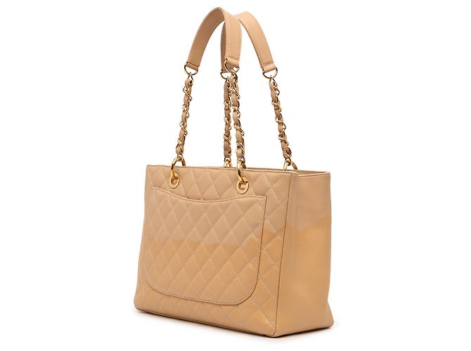 Tote Grand Shopping in Caviar Beige Chanel - vista 2