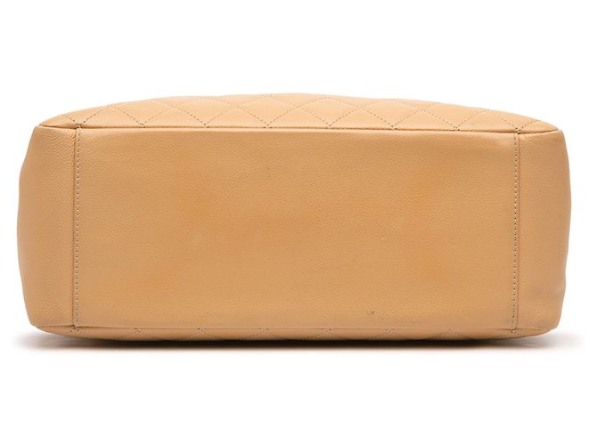 Tote Grand Shopping in Caviar Beige Chanel - vista 3