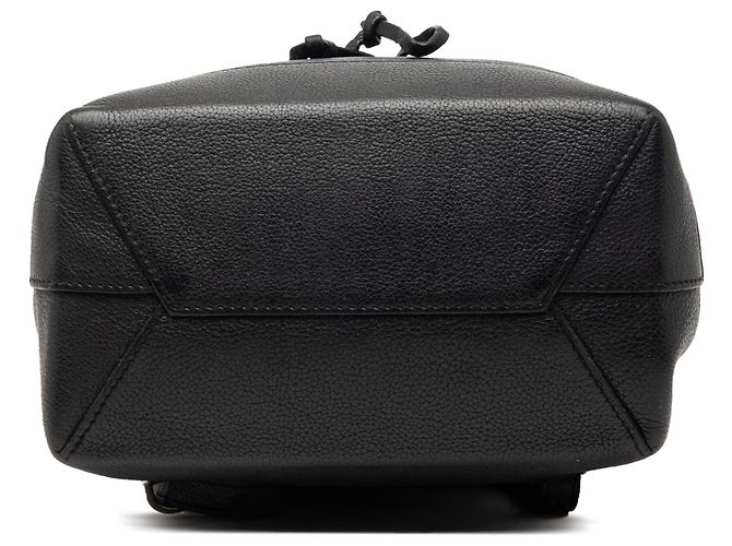 Zaino Louis Vuitton Black Taurillon Lockme Nero - vista 3