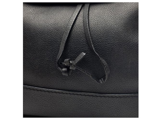 Zaino Louis Vuitton Black Taurillon Lockme Nero - vista 7