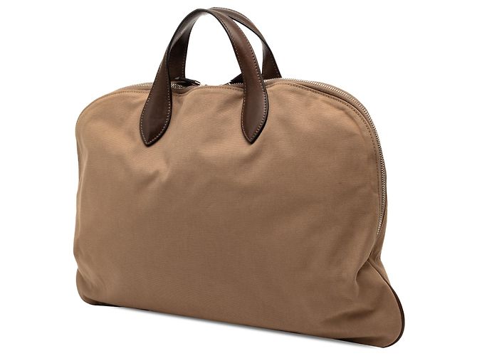 Hermès Brown Canvas Edit 42 Braun - vista 2