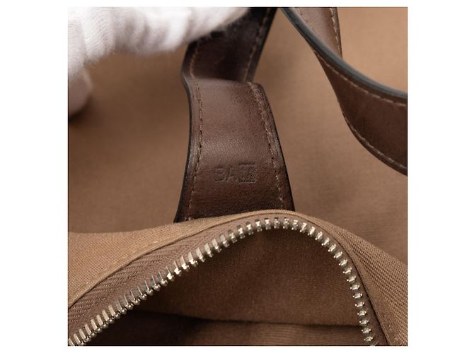 Hermès Brown Canvas Edit 42 Braun - vista 5