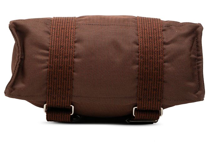Hermès Brown Canvas Herline Backpack MM - view 3