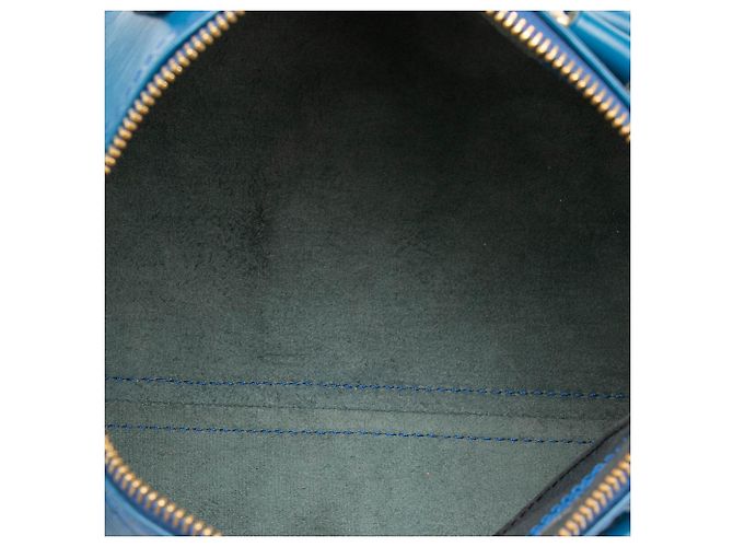 Louis Vuitton Blue Epi Speedy 25 - vista 4