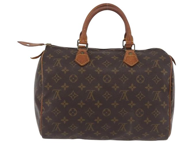Louis Vuitton Speedy Monogram Canvas 30 Marrone - vista 2