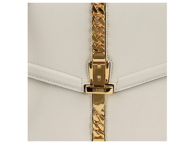 Gucci Bolso de Hombro Silvi Small Tote Blanco - vista 2