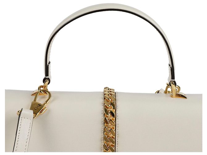 Gucci Bolso de Hombro Silvi Small Tote Blanco - vista 3
