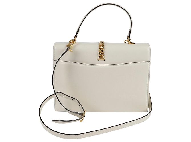 Gucci Bolso de Hombro Silvi Small Tote Blanco - vista 5