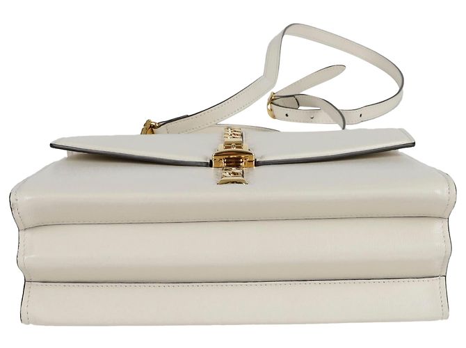 Gucci Bolso de Hombro Silvi Small Tote Blanco - vista 9