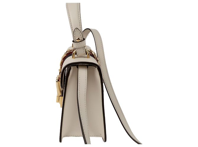 Gucci Mini borsa tote Silvy a tracolla Bianco - vista 3