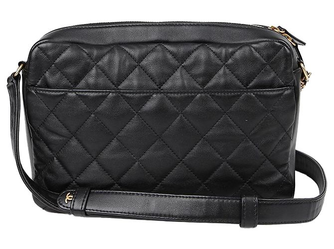 Camera Chanel Case para câmera média transversal Preto - vista 3
