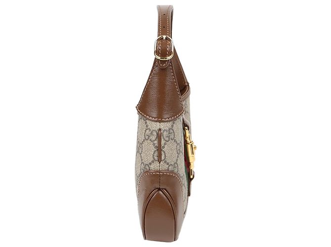 Gucci Jackie Mini Hobo Shoulder Crossbody Marron - vue 5