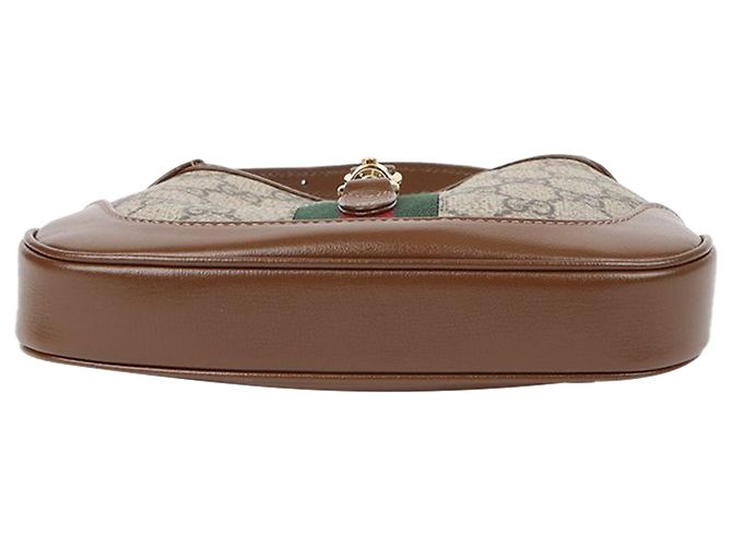 Gucci Jackie Mini Hobo Shoulder Crossbody Marron - vue 6