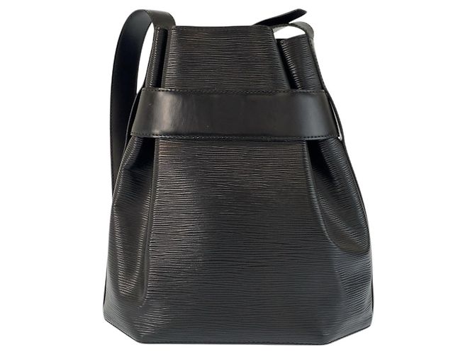 Borsa a tracolla Louis Vuitton Epi Sac de Paul PM in pelle Nero - vista 2