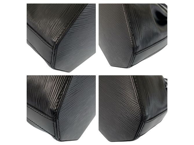 Borsa a tracolla Louis Vuitton Epi Sac de Paul PM in pelle Nero - vista 4
