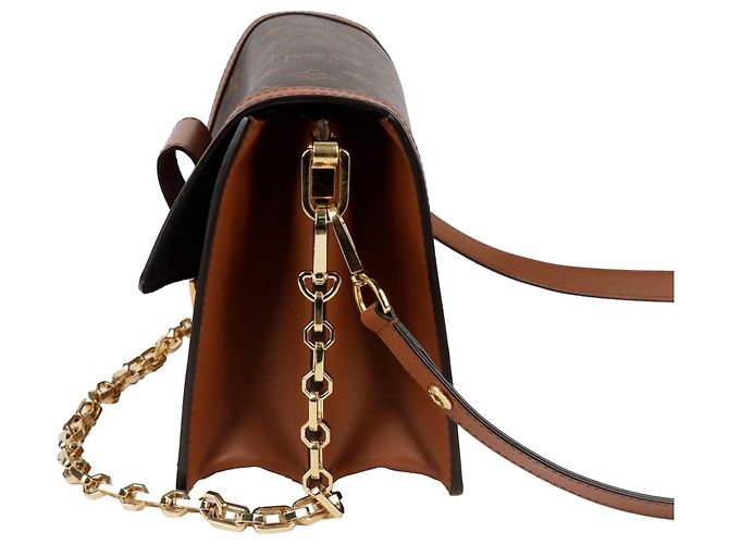 Louis Vuitton Borsa a tracolla e crossbody Dauphine Mm Marrone - vista 3