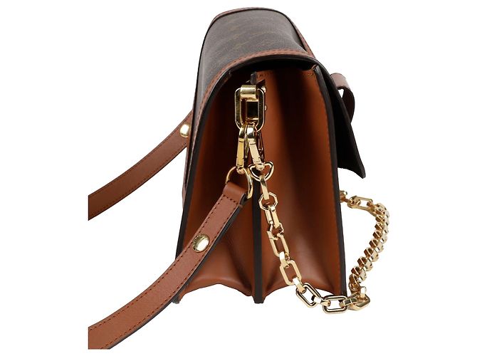 Louis Vuitton Borsa a tracolla e crossbody Dauphine Mm Marrone - vista 5