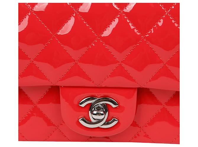 Chanel Petit Sac Classic a Spalla e Tracolla Rosa - vista 3