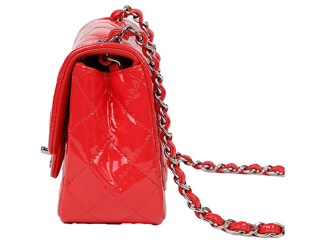 Chanel Petit Sac Classic a Spalla e Tracolla Rosa - vista 6