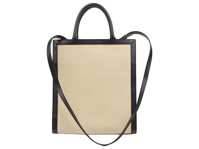 Céline Vertical Small Cabas Tote And Shoulder Bag Blue - view 3