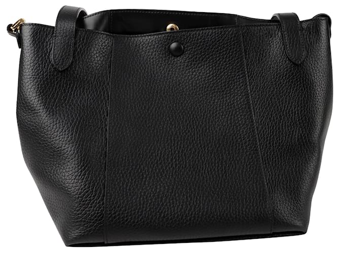Dior Borsa a tracolla a secchiello Signature Medium Nero - vista 5