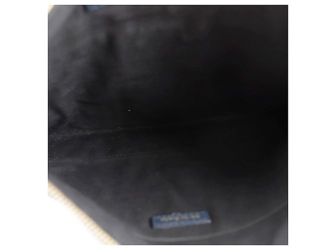 Balenciaga Clutch Medium Classic Metallic Edge Blu - vista 10