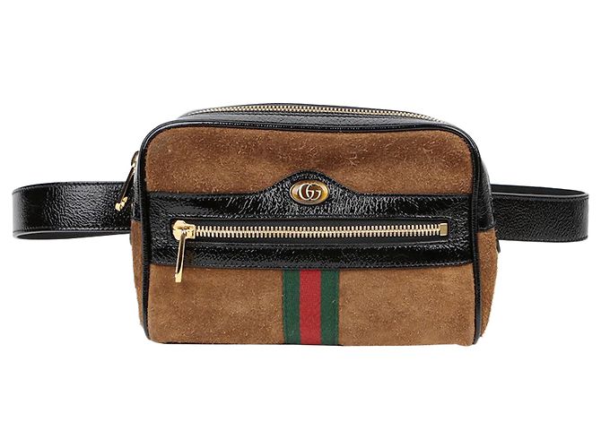 Gucci Riñonera Gg Ophidia Castaño - vista 2