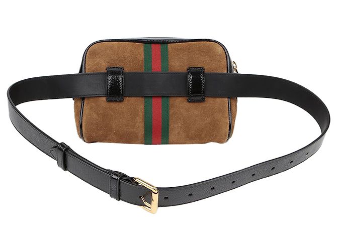 Gucci Riñonera Gg Ophidia Castaño - vista 4