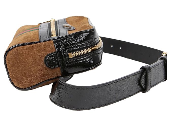 Gucci Riñonera Gg Ophidia Castaño - vista 5