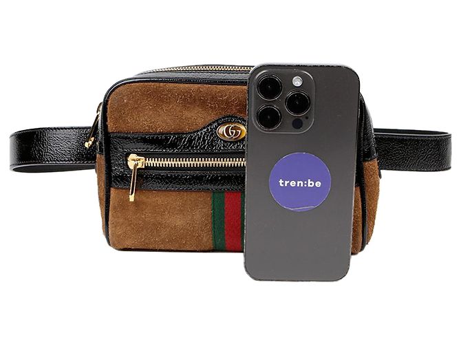 Gucci Riñonera Gg Ophidia Castaño - vista 7