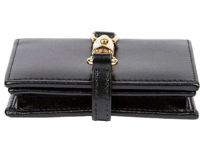 Gucci Jackie Kartenetui Portemonnaie Schwarz - Ansicht 5