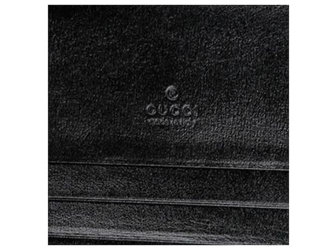 Gucci Jackie Kartenetui Portemonnaie Schwarz - Ansicht 6