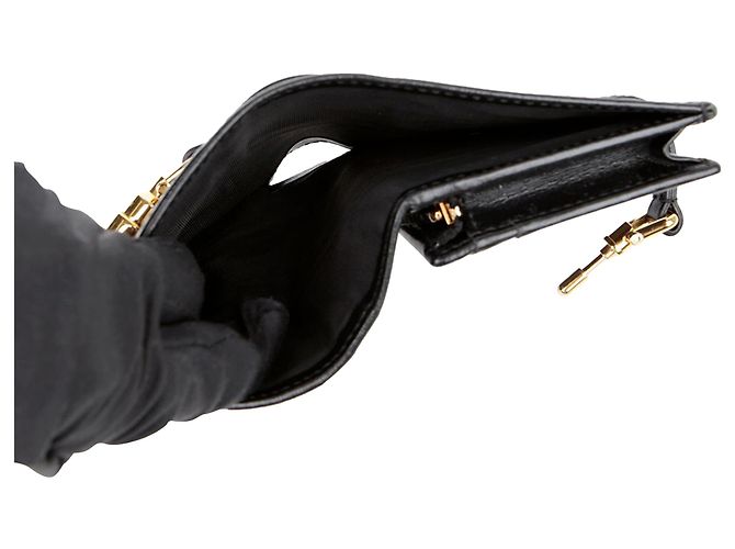 Gucci Jackie Kartenetui Portemonnaie Schwarz - Ansicht 7