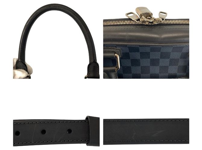 Valigetta Louis Vuitton Damier Cobalt Nero - vista 6