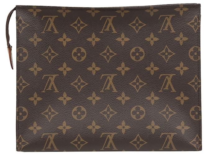 Louis Vuitton Clutch Marrone - vista 2