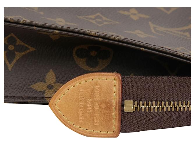 Louis Vuitton Clutch Marrone - vista 4