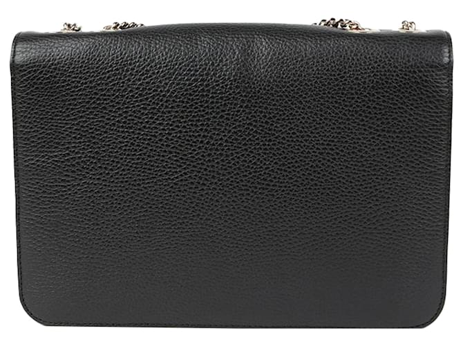 Gucci Interlocking Medium Schultertasche Schwarz - Ansicht 4