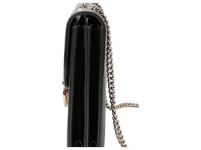 Gucci Interlocking Medium Schultertasche Schwarz - Ansicht 5