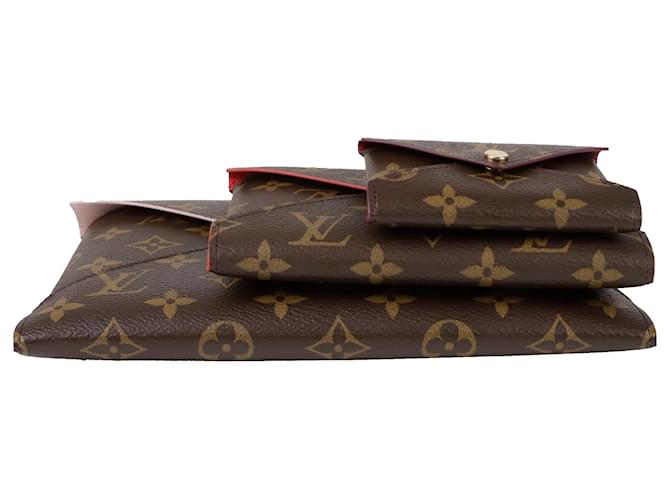 Louis Vuitton Pochette Kirigami Marrone - vista 2