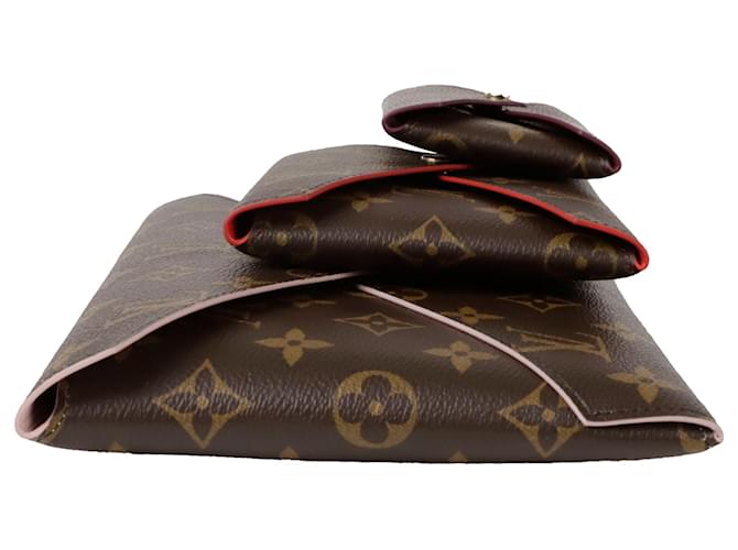 Louis Vuitton Pochette Kirigami Marrone - vista 5