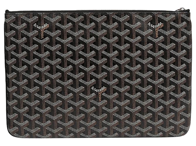 Goyard Clutch Sena Mm Nero - vista 3