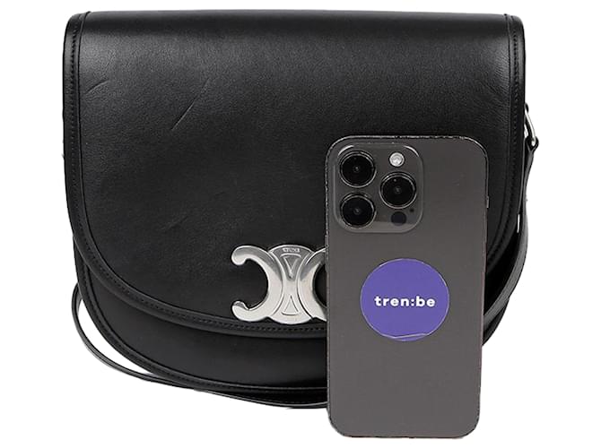 Céline Tropea Versace Borsa a Spalla e Crossbody Medium Nero - vista 6