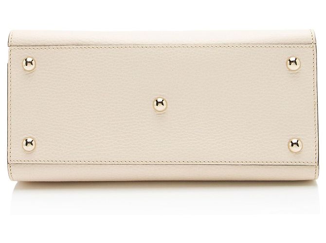 Gucci Soho Satchel aus Leder Weiß - Ansicht 4