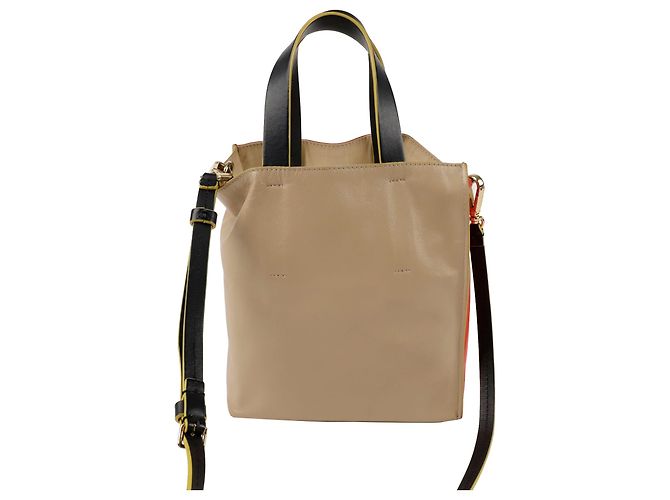 Marni Mini borsa tote a tracolla Museo Arancione - vista 5