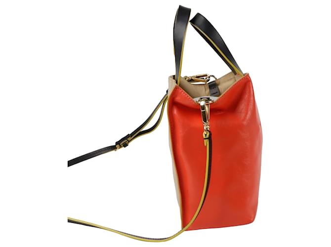Marni Mini borsa tote a tracolla Museo Arancione - vista 6