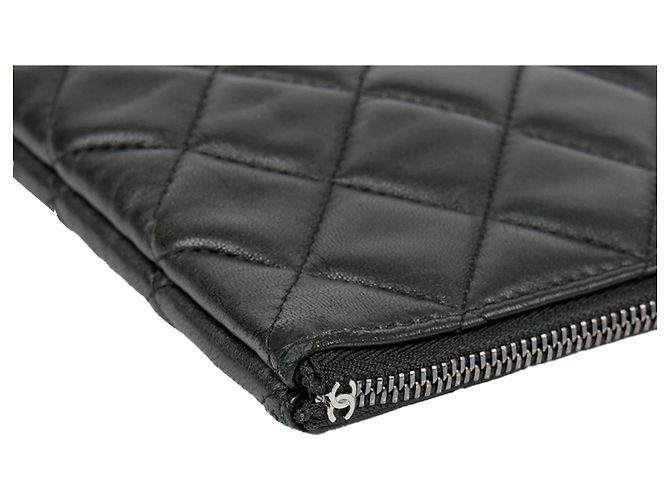 Chanel Classic New Medium Clutch Schwarz - Ansicht 10