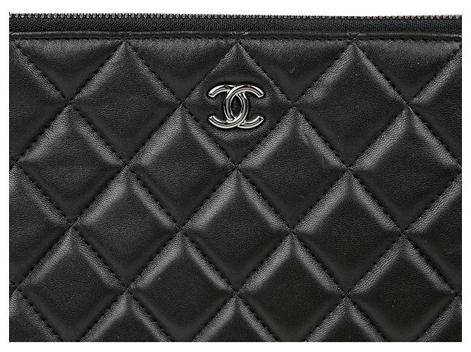 Chanel Classic New Medium Clutch Schwarz - Ansicht 2